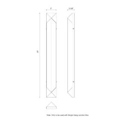 Alora Lighting Alan Pepin Caesar 25 Inch LED Bath Vanity Light 9 Alora Lighting Alan Pepin Caesar 25 Inch LED Bath Vanity Light -Light Bulbs Sales Store Alora Lighting CAESAR WV323225 DRAWING DIMS