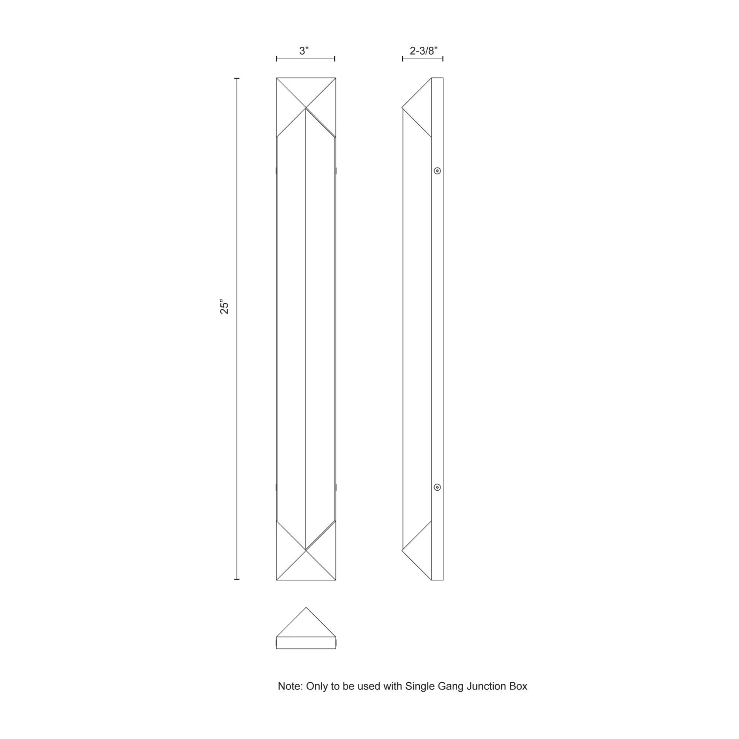 Alora Lighting Alan Pepin Caesar 25 Inch LED Bath Vanity Light 5 Alora Lighting Alan Pepin Caesar 25 Inch LED Bath Vanity Light - Image 3