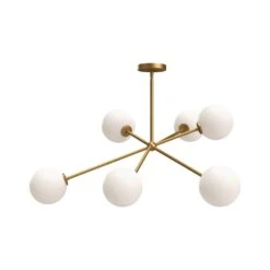 Cassia 6 Light Chandelier By Alora Mood -Light Bulbs Sales Store Alora Mood CASSIA CH549640AGOP 02