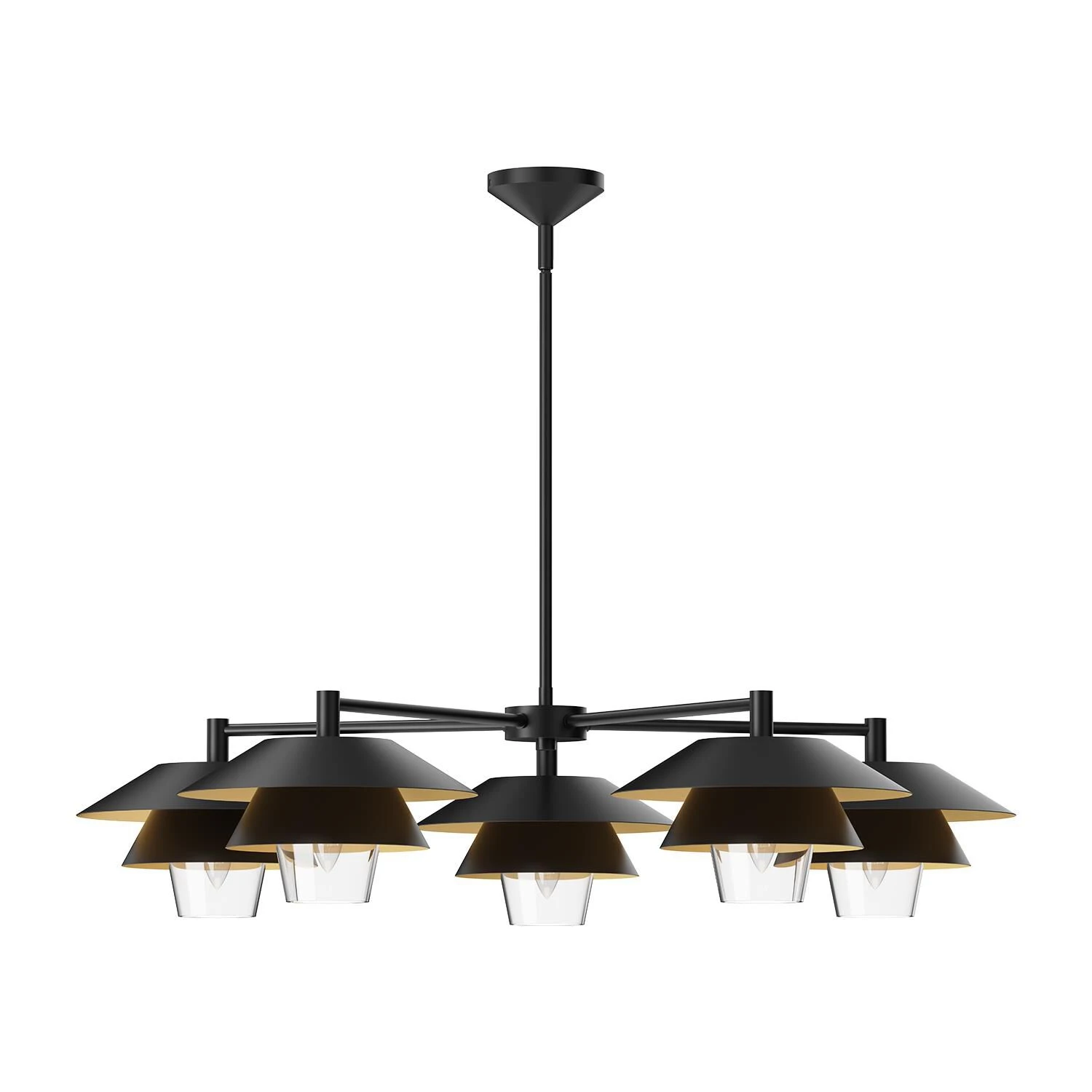 Tetsu 38 Inch 5 Light Chandelier By Alora Mood 3 Tetsu 38 Inch 5 Light Chandelier By Alora Mood