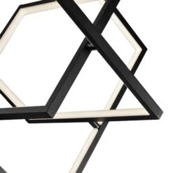 Graymar 19 Inch 3 Light LED Linear Suspension Light By Artcraft -Light Bulbs Sales Store Artcraft AC7627BK D