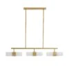 Tipton 46 Inch 6 Light Linear Suspension Light By Arteriors Home 1 Tipton 46 Inch 6 Light Linear Suspension Light By Arteriors Home -Light Bulbs Sales Store Arteriors Home 89069