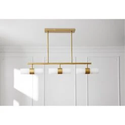 Tipton 46 Inch 6 Light Linear Suspension Light By Arteriors Home -Light Bulbs Sales Store Arteriors Home 89069 FW2021 DET1 V1