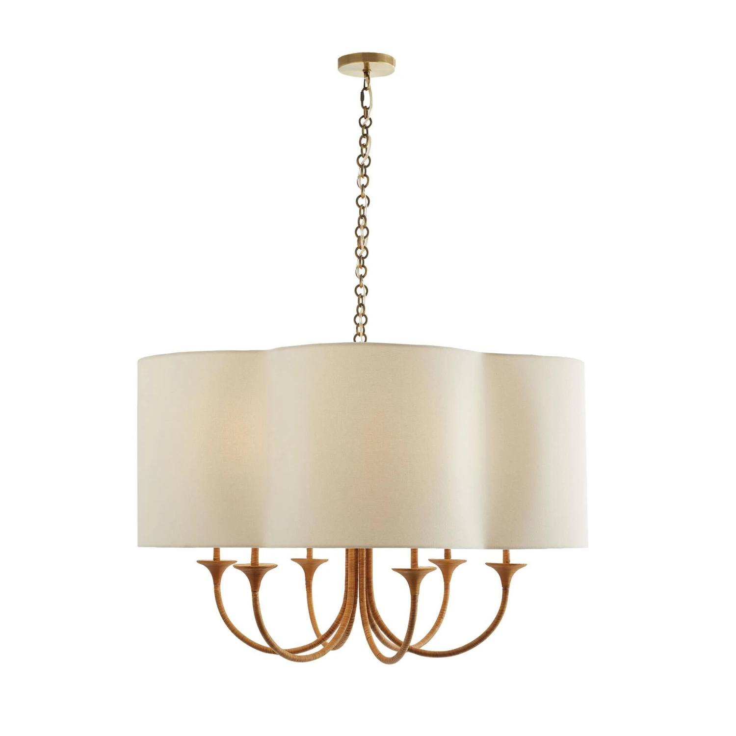 Laconia 36 Inch 6 Light Chandelier By Arteriors Home 4 Laconia 36 Inch 6 Light Chandelier By Arteriors Home - Image 2