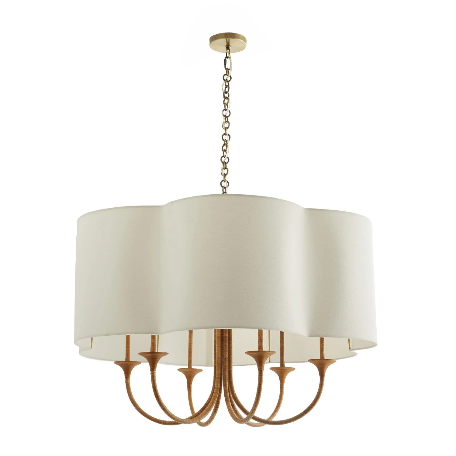 Laconia 36 Inch 6 Light Chandelier By Arteriors Home 5 Laconia 36 Inch 6 Light Chandelier By Arteriors Home - Image 3