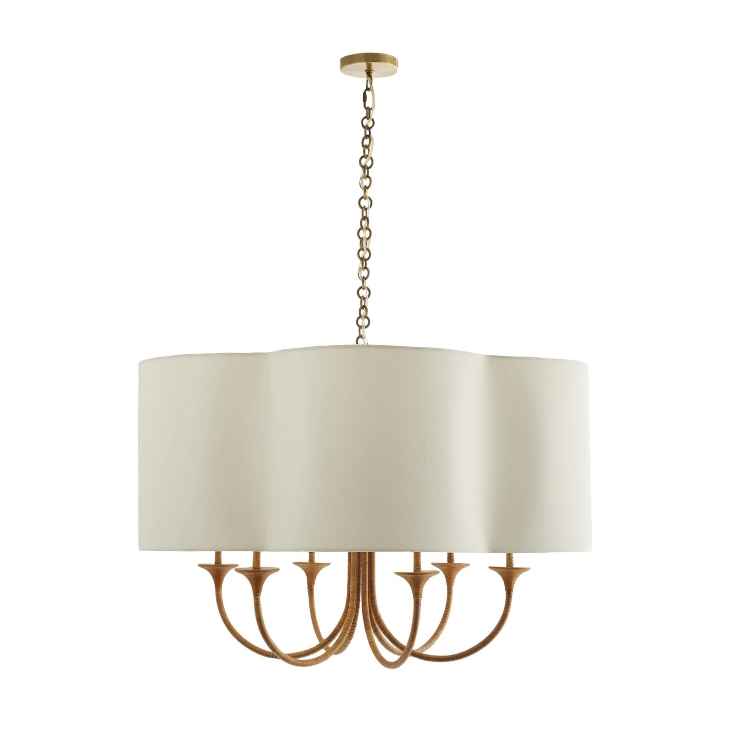 Laconia 36 Inch 6 Light Chandelier By Arteriors Home 3 Laconia 36 Inch 6 Light Chandelier By Arteriors Home