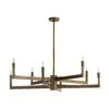 Griff 39 Inch 8 Light Chandelier By Arteriors Home