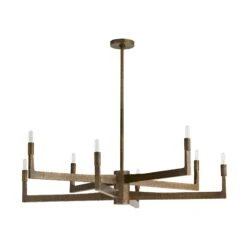 Griff 39 Inch 8 Light Chandelier By Arteriors Home