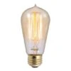 60 Watt ST18 Nostalgic Thread E26 Light Bulb By Bulbrite
