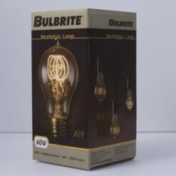 60 Watt 2700K A19 Vintage Light Bulb By Bulbrite 14 60 Watt 2700K A19 Vintage Light Bulb By Bulbrite -Light Bulbs Sales Store Bulbrite 136020 5