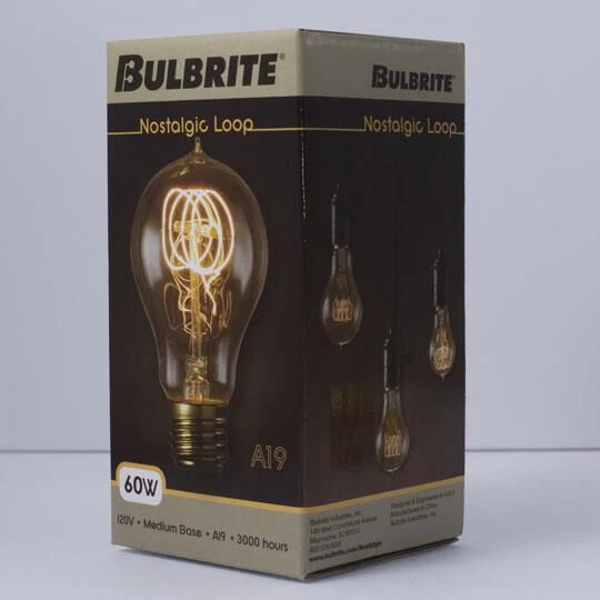 60 Watt 2700K A19 Vintage Light Bulb By Bulbrite 8 60 Watt 2700K A19 Vintage Light Bulb By Bulbrite - Image 6