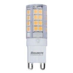 4.5 Watt LED G9 Clear 2700K Dimmable Light Bulb By Bulbrite