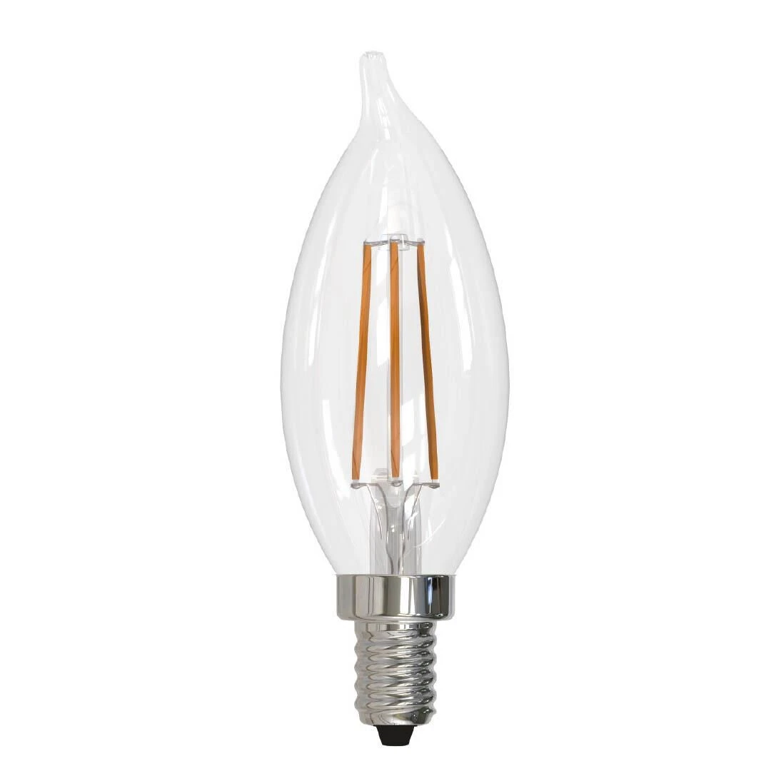5 Watt LED Ca10 2700K Filament E12 Clear Light Bulb By Bulbrite 3 5 Watt LED Ca10 2700K Filament E12 Clear Light Bulb By Bulbrite