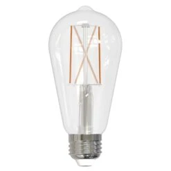 Dimmable 8.5 Watt 3000K ST18 LED Light Bulb By Bulbrite