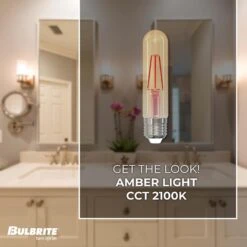 Dimmable 3 Watt 2100K T9 LED Light Bulb 2 Pack By Bulbrite 20 Dimmable 3 Watt 2100K T9 LED Light Bulb 2 Pack By Bulbrite -Light Bulbs Sales Store Bulbrite 861359 3 HeroImage