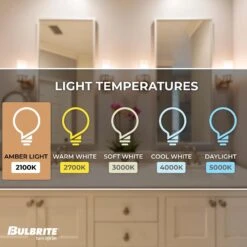 Dimmable 3 Watt 2100K T9 LED Light Bulb 2 Pack By Bulbrite 22 Dimmable 3 Watt 2100K T9 LED Light Bulb 2 Pack By Bulbrite -Light Bulbs Sales Store Bulbrite 861359 4 ColorTemp