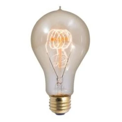 25 Watt 2200K A23 Incandescent Light Bulb 4 Pack By Bulbrite