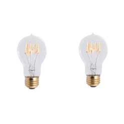 Dimmable 4 Watt 2200K A19 LED Light Bulb 2 Pack By Bulbrite -Light Bulbs Sales Store Bulbrite 8614012