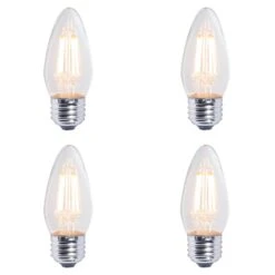 4.5 Watt B11 LED 2700K Light Bulb 4 Pack By Bulbrite -Light Bulbs Sales Store Bulbrite 8614182