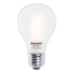 Dimmable 7 Watt 2700K A19 LED Light Bulb 4 Pack By Bulbrite