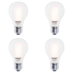 Dimmable 7 Watt 2700K A19 LED Light Bulb 4 Pack By Bulbrite -Light Bulbs Sales Store Bulbrite 8614212