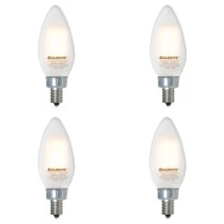 3.6 Watt B11 LED 2700K Light Bulb 4 Pack By Bulbrite 17 3.6 Watt B11 LED 2700K Light Bulb 4 Pack By Bulbrite -Light Bulbs Sales Store Bulbrite 8614272