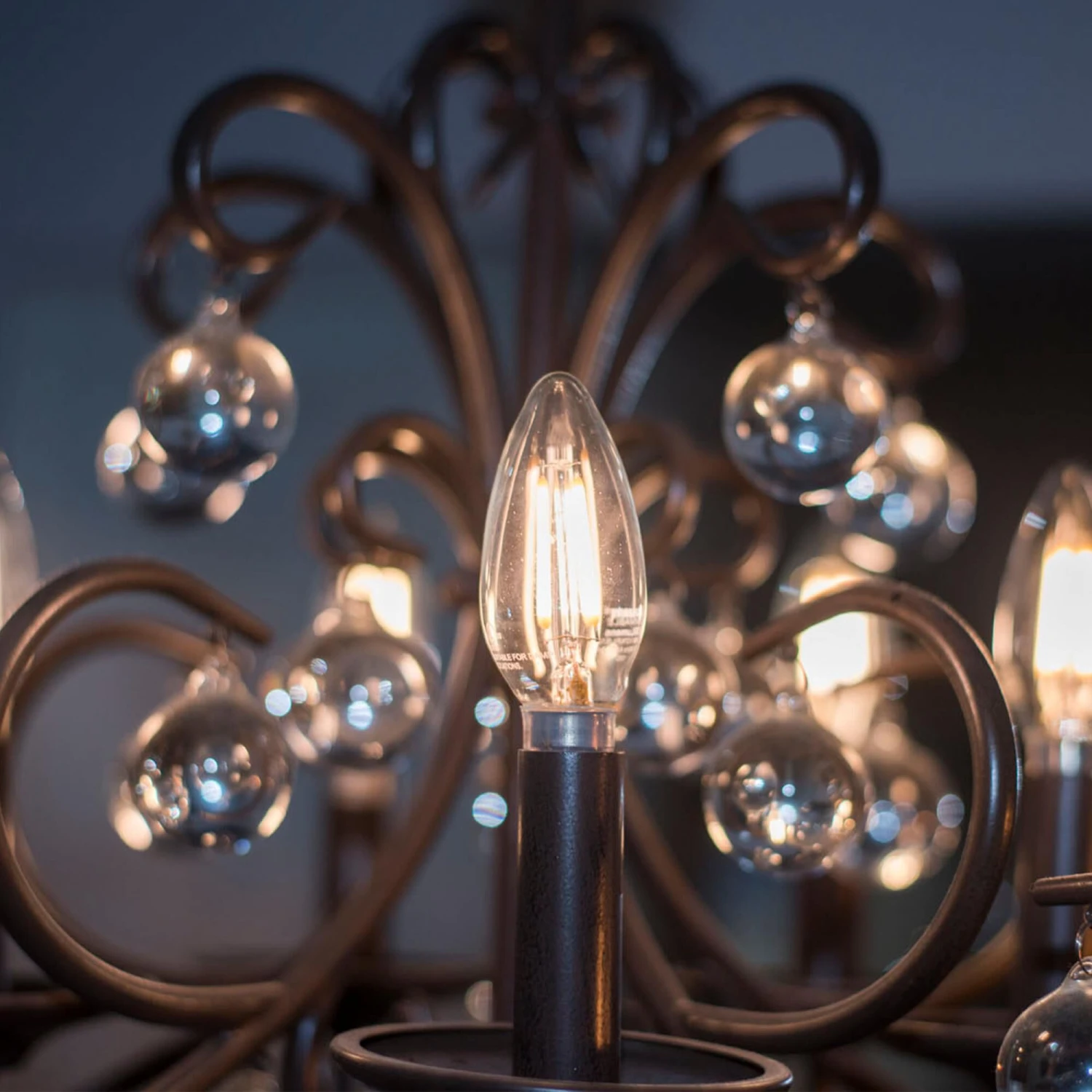 Dimmable 4 Watt 3000K B11 LED Light Bulb 4 Pack By Bulbrite 11 Dimmable 4 Watt 3000K B11 LED Light Bulb 4 Pack By Bulbrite - Image 9