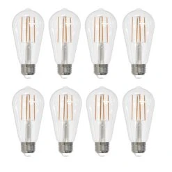 Dimmable 7 Watt 2700K ST18 LED Light Bulb 8 Pack By Bulbrite -Light Bulbs Sales Store Bulbrite 861618 1 MP8