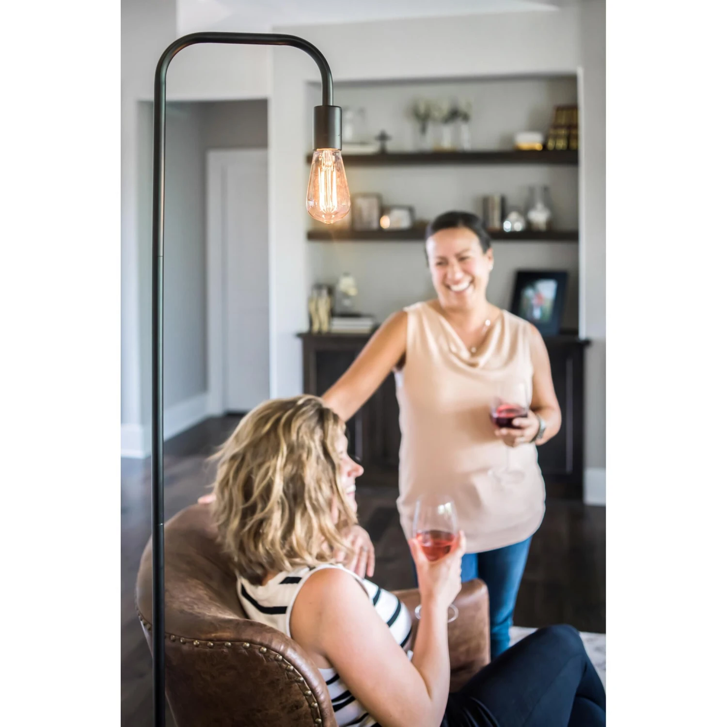 Dimmable 7 Watt 3000K ST18 LED Light Bulb 8 Pack By Bulbrite 7 Dimmable 7 Watt 3000K ST18 LED Light Bulb 8 Pack By Bulbrite - Image 5