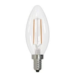 Dimmable 4 Watt 3000K B11 LED Light Bulb 8 Pack By Bulbrite