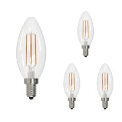 5 Watt 4000K B11 LED Light Bulb 4 Pack By Bulbrite