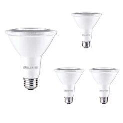 10 Watt 4000K PAR30LN LED Light Bulb 4 Pack By Bulbrite