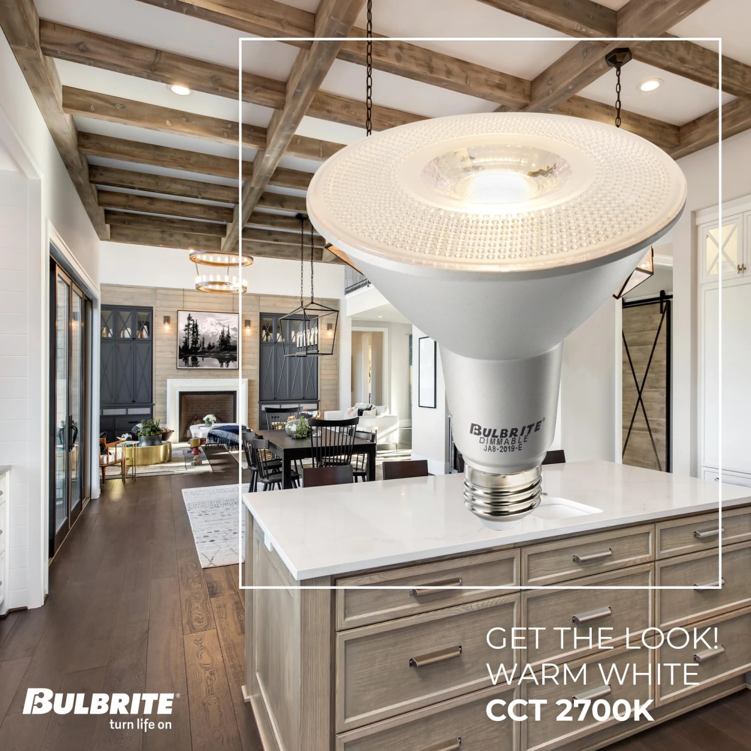 Dimmable 10 Watt 2700K PAR30LN LED Light Bulb 6 Pack By Bulbrite 8 Dimmable 10 Watt 2700K PAR30LN LED Light Bulb 6 Pack By Bulbrite - Image 6