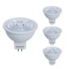 6.5 Watt 3000K MR16 LED Light Bulb 4 Pack By Bulbrite -Light Bulbs Sales Store Bulbrite 862667 1