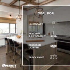 6.5 Watt 3000K MR16 LED Light Bulb 4 Pack By Bulbrite -Light Bulbs Sales Store Bulbrite 862667 5