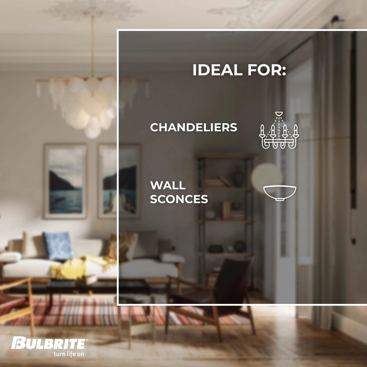 Dimmable 5 Watt 3000K T9 Pack Of 4 LED Light Bulbs By Bulbrite 7 Dimmable 5 Watt 3000K T9 Pack Of 4 LED Light Bulbs By Bulbrite - Image 5