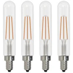 Dimmable 4.5 Watt 2700K T8 LED Light Bulb 4 Pack By Bulbrite -Light Bulbs Sales Store Bulbrite 862781