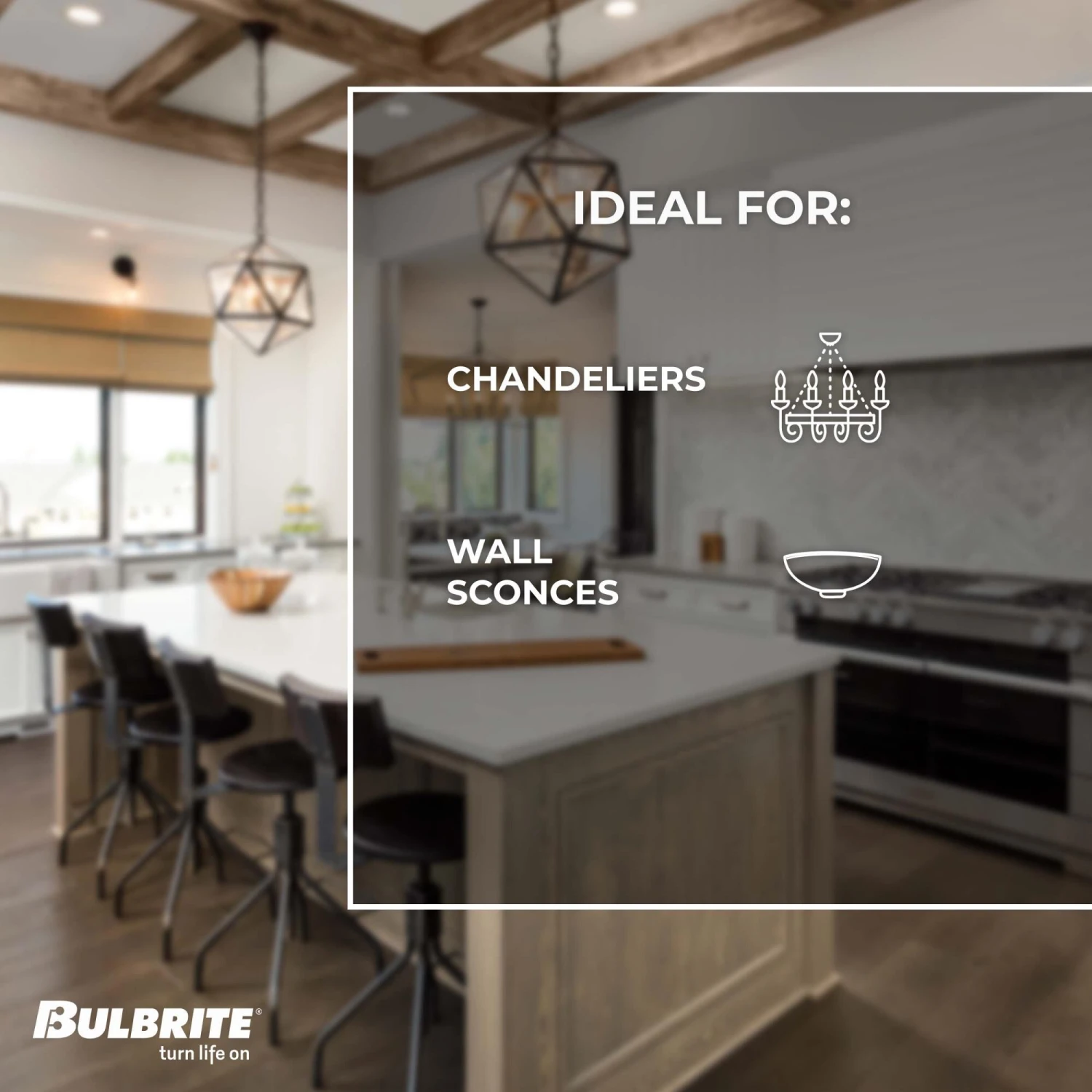 Dimmable 4 Watt 2700K C15 LED Light Bulb 4 Pack By Bulbrite 7 Dimmable 4 Watt 2700K C15 LED Light Bulb 4 Pack By Bulbrite - Image 5