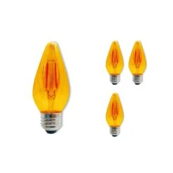 Dimmable 4 Watt 2100K LED Light Bulb 4 Pack By Bulbrite