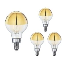 2.5 Watt 2700K G16 LED Light Bulb 4 Pack By Bulbrite