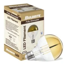 4.5 Watt 2700K G25 LED Light Bulb 4 Pack By Bulbrite -Light Bulbs Sales Store Bulbrite 862841 2