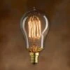 25 Watt 1800K A15 Vintage Light Bulb By Bulbrite -Light Bulbs Sales Store Bulbrite NOS25A15 SQ E12 BROWN