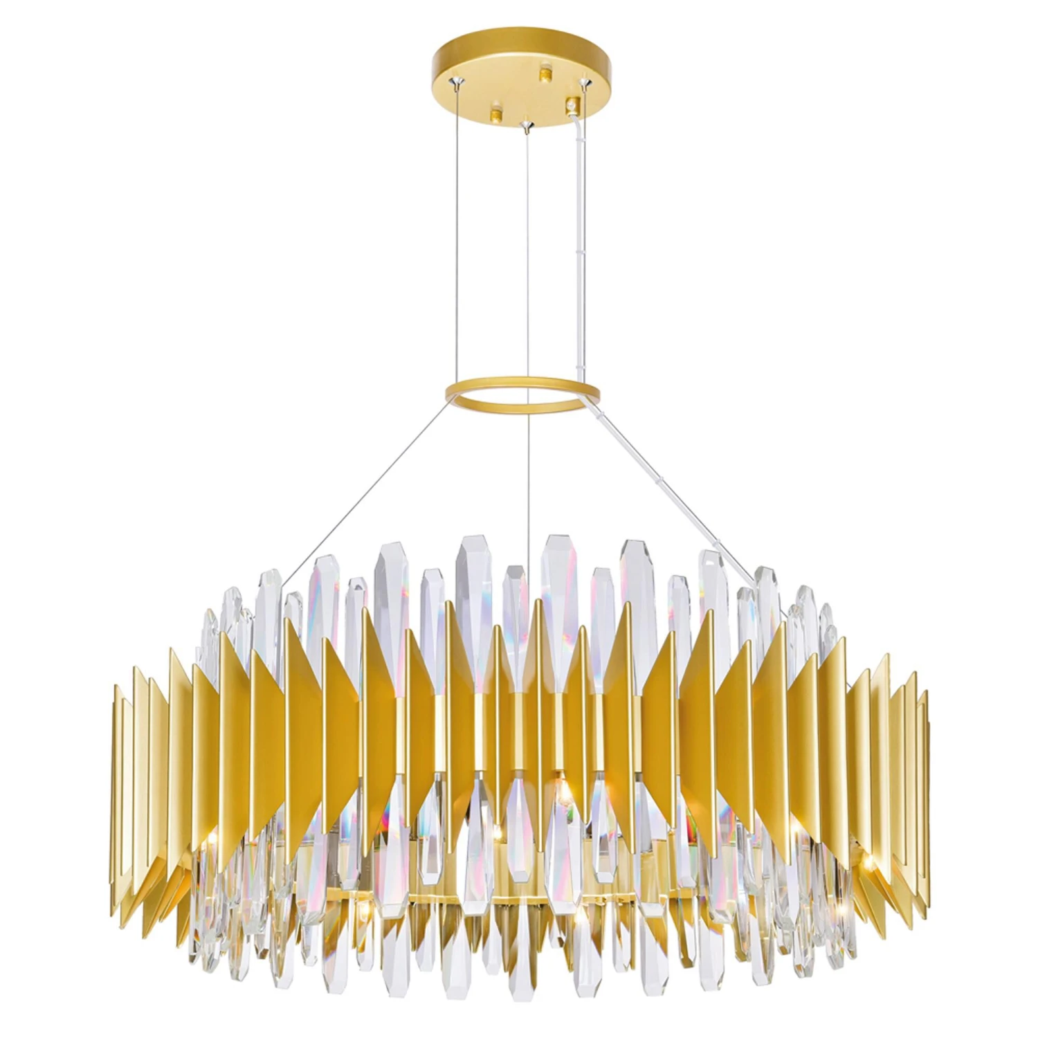 Cityscape 28 Inch 18 Light Chandelier By CWI Lighting 3 Cityscape 28 Inch 18 Light Chandelier By CWI Lighting