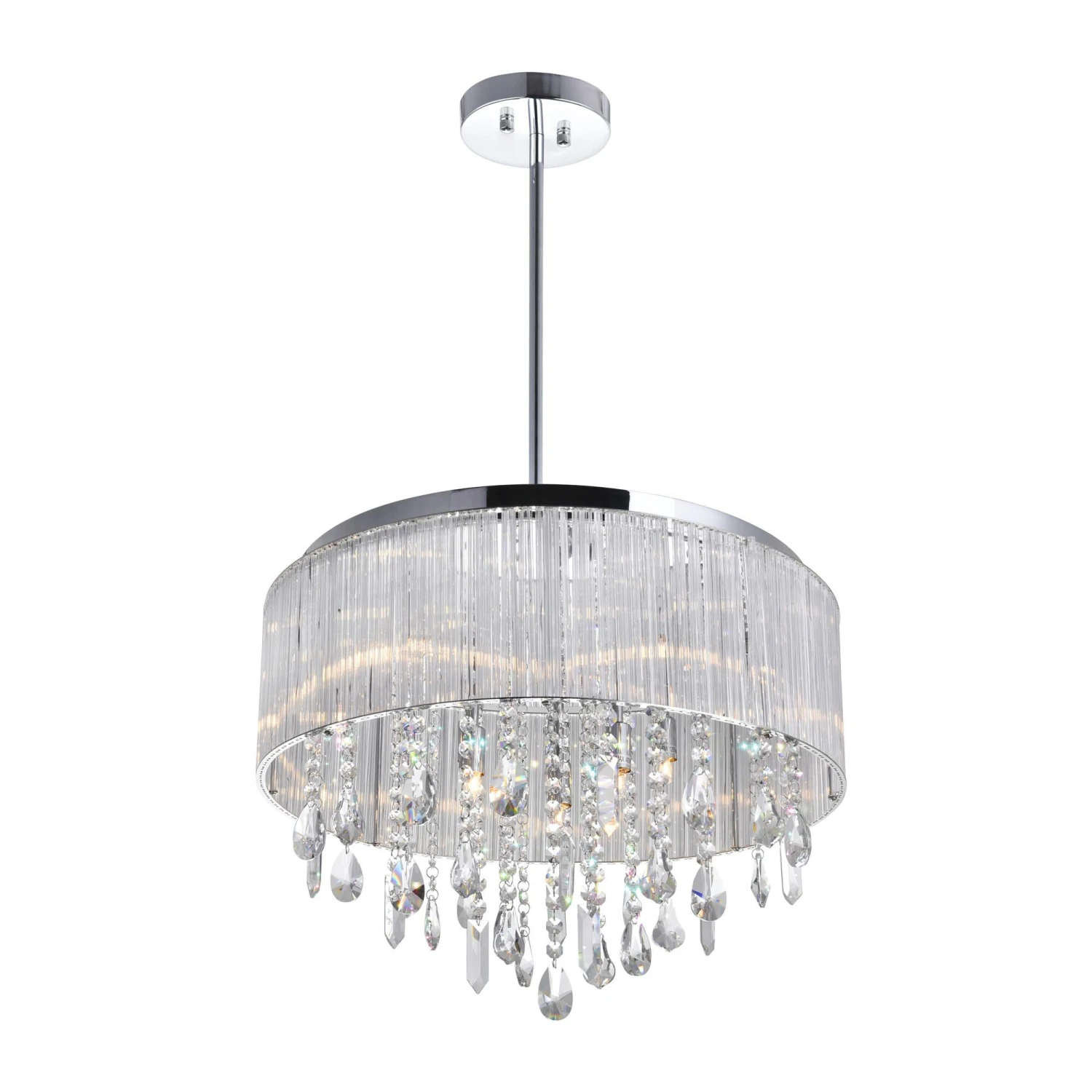 Jacquimo 20 Inch 9 Light Flush Mount By CWI Lighting 4 Jacquimo 20 Inch 9 Light Flush Mount By CWI Lighting - Image 2