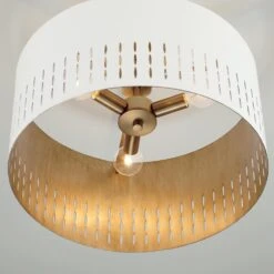 Dash 15 Inch 3 Light Semi Flush Mount By Capital Lighting Fixture Company 8 Dash 15 Inch 3 Light Semi Flush Mount By Capital Lighting Fixture Company -Light Bulbs Sales Store Capital Lighting Fixture Company 250231AW DETAIL