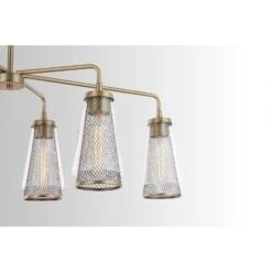 Abbott 42 Inch 6 Light Linear Suspension Light By Capital Lighting Fixture Company 8 Abbott 42 Inch 6 Light Linear Suspension Light By Capital Lighting Fixture Company -Light Bulbs Sales Store Capital Lighting Fixture Company 832361AD DETAIL