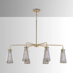 Abbott 42 Inch 6 Light Linear Suspension Light By Capital Lighting Fixture Company 9 Abbott 42 Inch 6 Light Linear Suspension Light By Capital Lighting Fixture Company -Light Bulbs Sales Store Capital Lighting Fixture Company 832361AD HERO