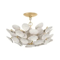 Aimi 20 Inch 3 Light Semi Flush Mount By Corbett Lighting