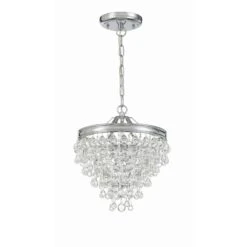 Calypso 13 Inch 3 Light Mini Chandelier By Crystorama -Light Bulbs Sales Store Crystorama 130 CH ALT2