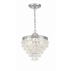 Calypso 13 Inch 3 Light Mini Chandelier By Crystorama -Light Bulbs Sales Store Crystorama 130 CH ALT3